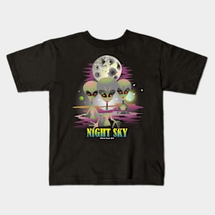 Night Sky 2 Kids T-Shirt